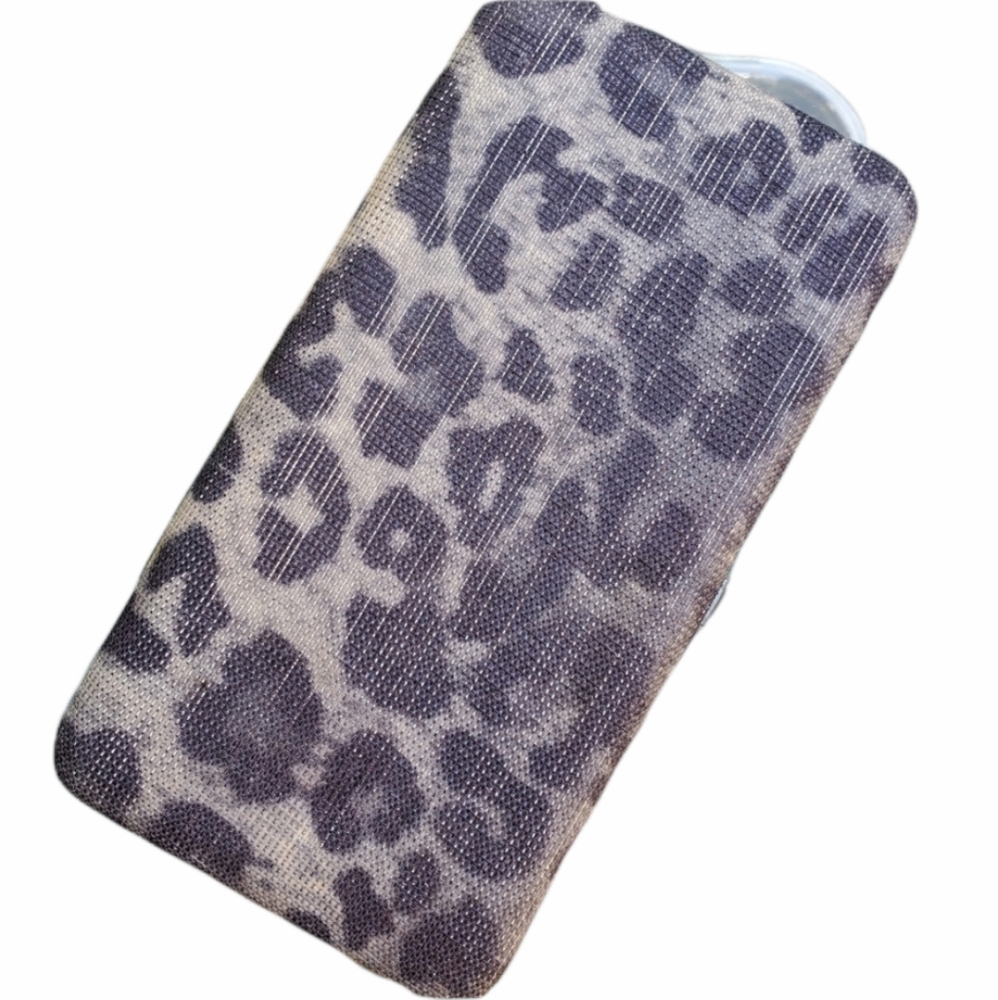 Leopard Print Clutch Wallet